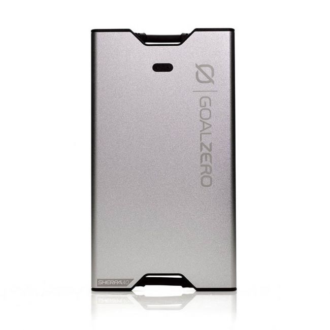 Goalzero Sherpa 40 (Lightning- Micro USB - USB C) Plateada