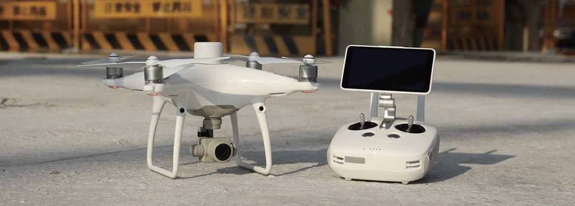 Plataforma RPAS(drone) Phantom 4 RTK compacta para un mapeo aéreo 